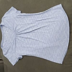 💥50% sale💥 Hanes mottled blue short sleeve tee S #b415